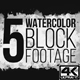 Watercolor Block 4K - VideoHive Item for Sale