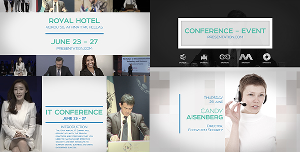 Conference Event - VideoHive 17763826