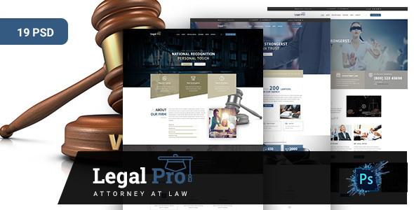 Legalpro -PSD Template - ThemeForest 17506732