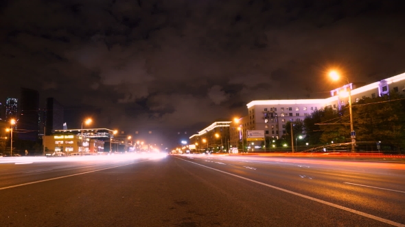 Night Traffic And Car Lights