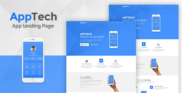 AppTech - App - ThemeForest 17776110