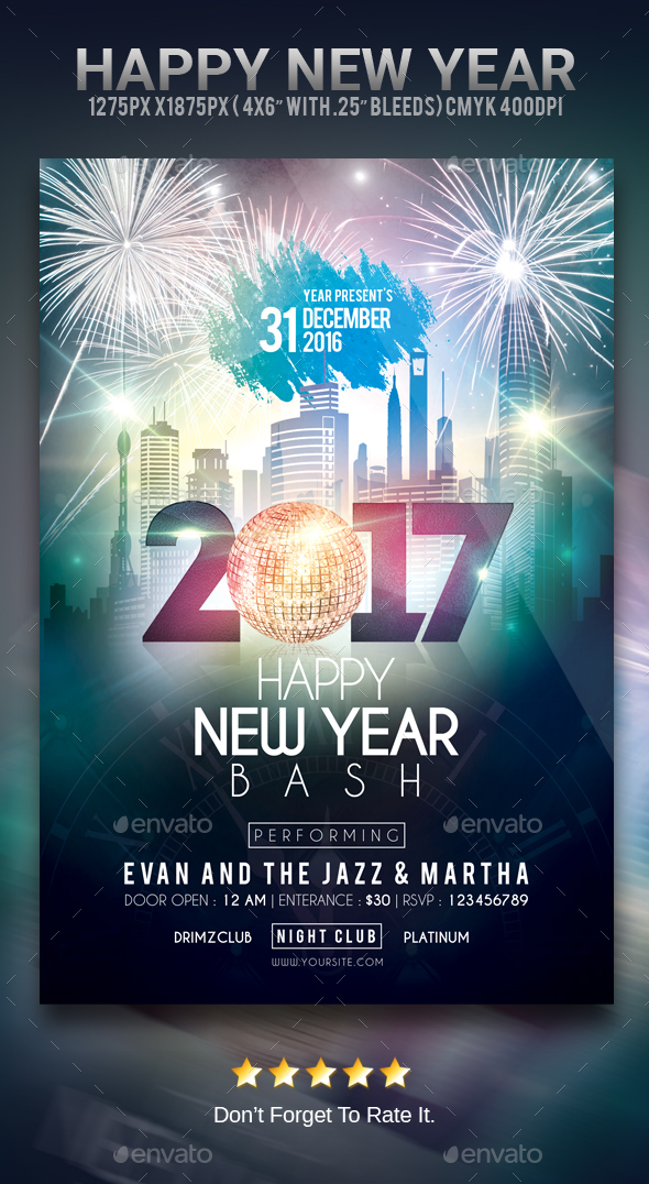 New Year Flyer