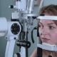 Young Woman Having Her Eyes Examined With Modern Medical Equipment. - VideoHive Item for Sale
