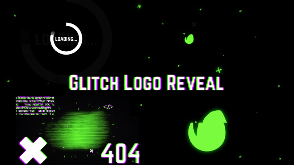 Dubstep Glitch Logo - VideoHive 17783727