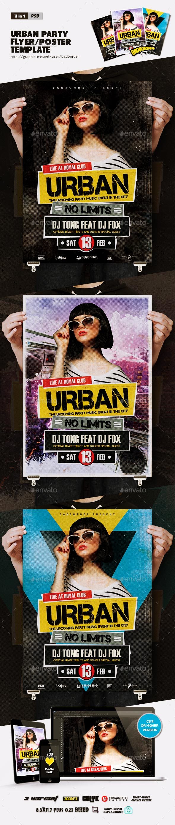Urban Party Flyer/Poster