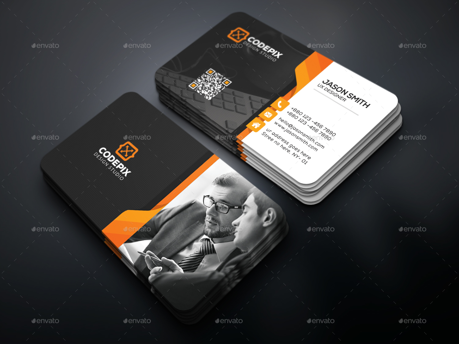 Corporate Business Card, Print Templates | GraphicRiver