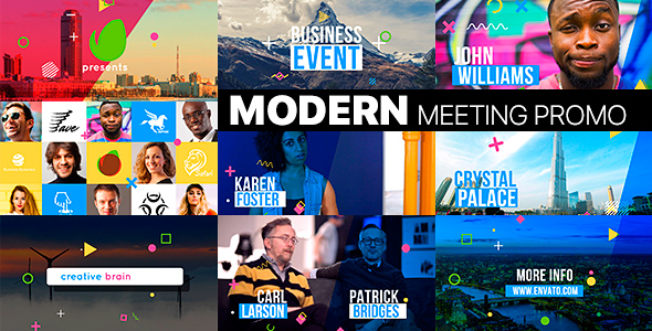 Modern Event Promotion \\ Conference \ Forum \ Meeting