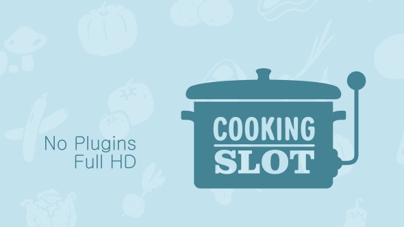 Cooking Slot Logo Intro