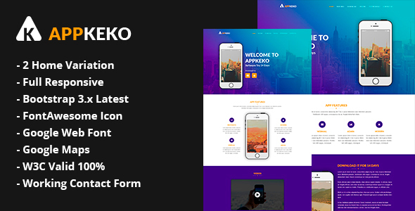 APPKEKO - App - ThemeForest 17791092