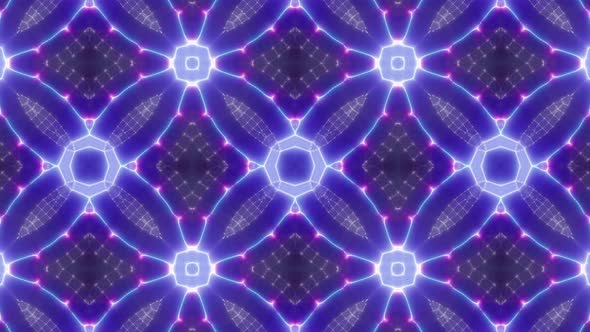 Blinking Neon Light Beam Kaleidoscope Loop 4K 11 alt