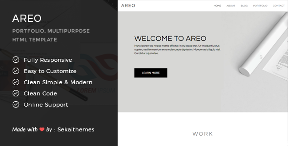 Areo - Responsive - ThemeForest 17794576