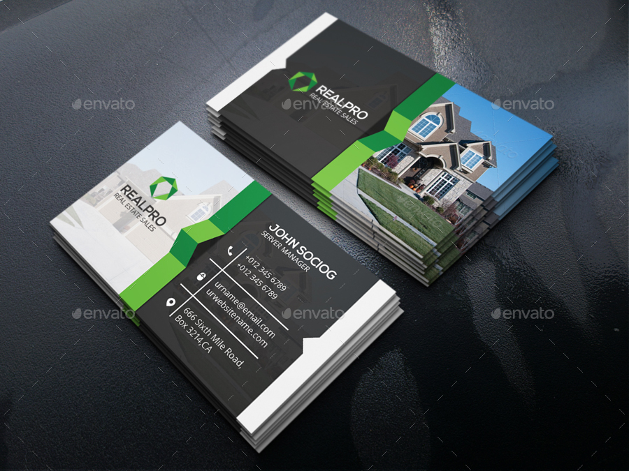 real estate business card business cards real estate