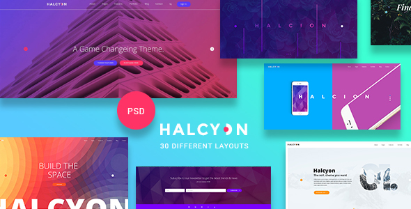 Halcyon - Multipurpose - ThemeForest 17535264