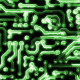 Circuit Board With Electric Signals - VideoHive Item for Sale