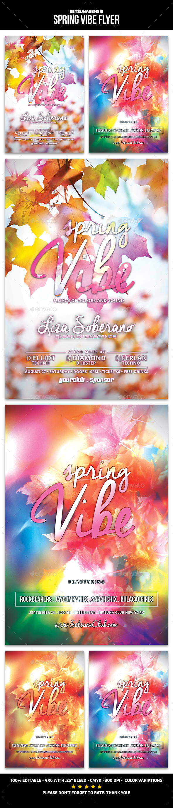 Spring Vibe Flyer