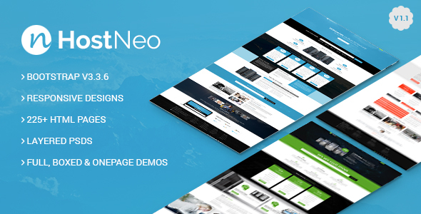 HostNeo - Professional - ThemeForest 17309874