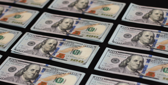 A Hundred Dollar Bill On Black Background 1 alt