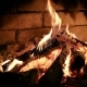 Burning Flame Fire In a Fireplace. Warm And Cozy. - VideoHive Item for Sale