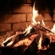 Burning Flame Fire In a Fireplace. . - VideoHive Item for Sale