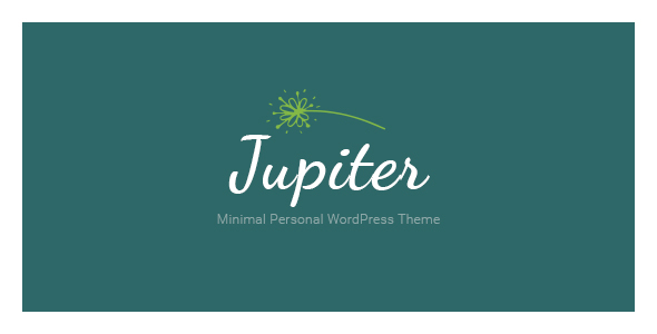 Jupiter Minimal Personal - ThemeForest 17805474