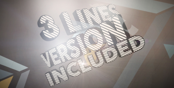 3D Text Openers - VideoHive 15381315
