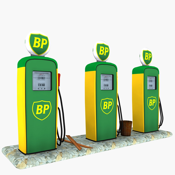 Gas Pump BP - 3Docean 17809999