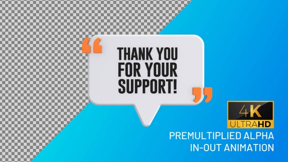 Thank You for your Support alt