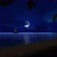 Night Beach Sky Aurora Borealis Loop 4K - VideoHive Item for Sale