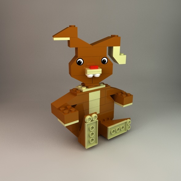 Lego Easter Bunny - 3Docean 1770489