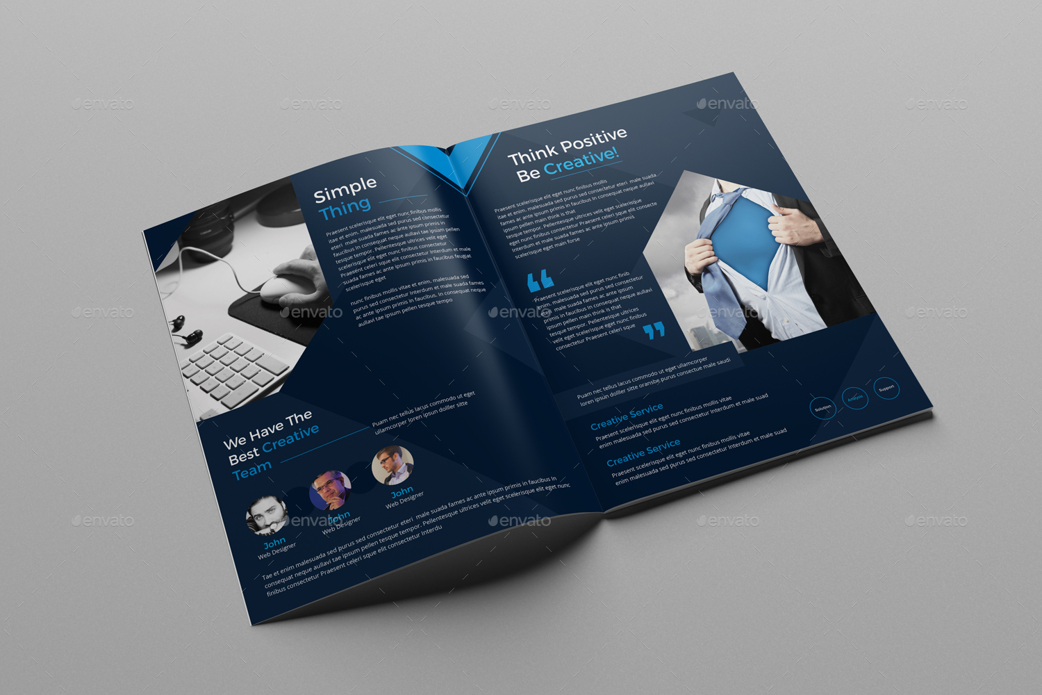 Bifold Brochure by OrcShape | GraphicRiver