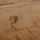 Truck Loaded With Sand Going Through The Sand Shaft. Aerial Video - VideoHive Item for Sale