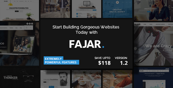 Fajar - Creative - ThemeForest 15435651