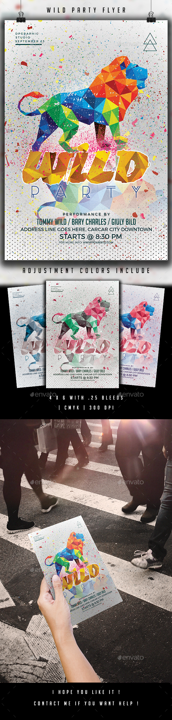 Wild Party Flyer - Clubs & Parties Events