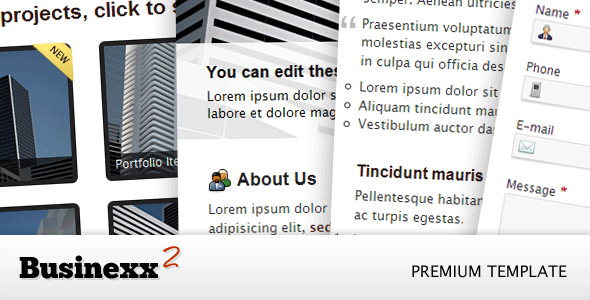 Businexx2 Premium Theme - Business Corporate