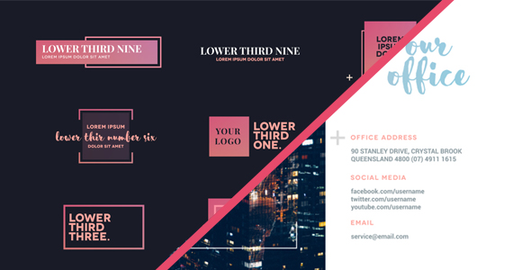 Slides & Lower Thirds Package