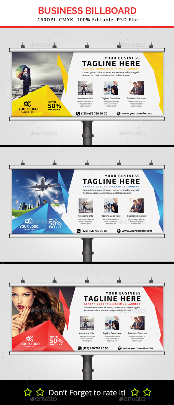 Beauty Salon Billboard V11 - Signage Print Templates