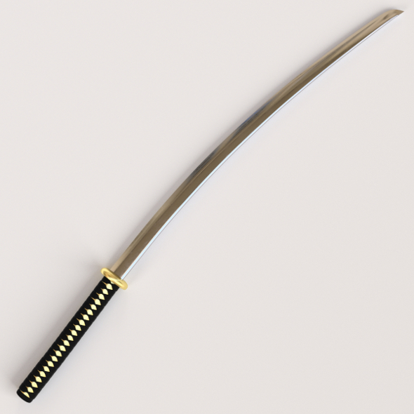 Katana Sword - 3DOcean Item for Sale