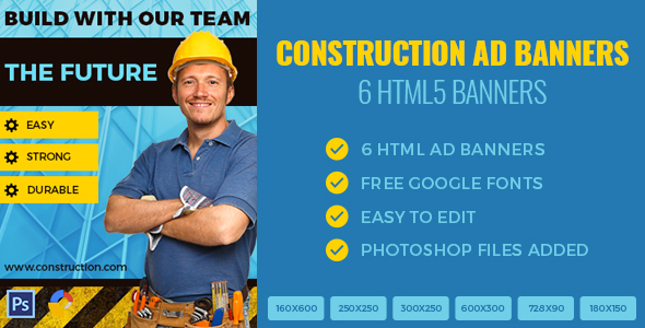 Construction Banners - CodeCanyon 17892576