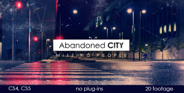Abandoned city - VideoHive 1775236