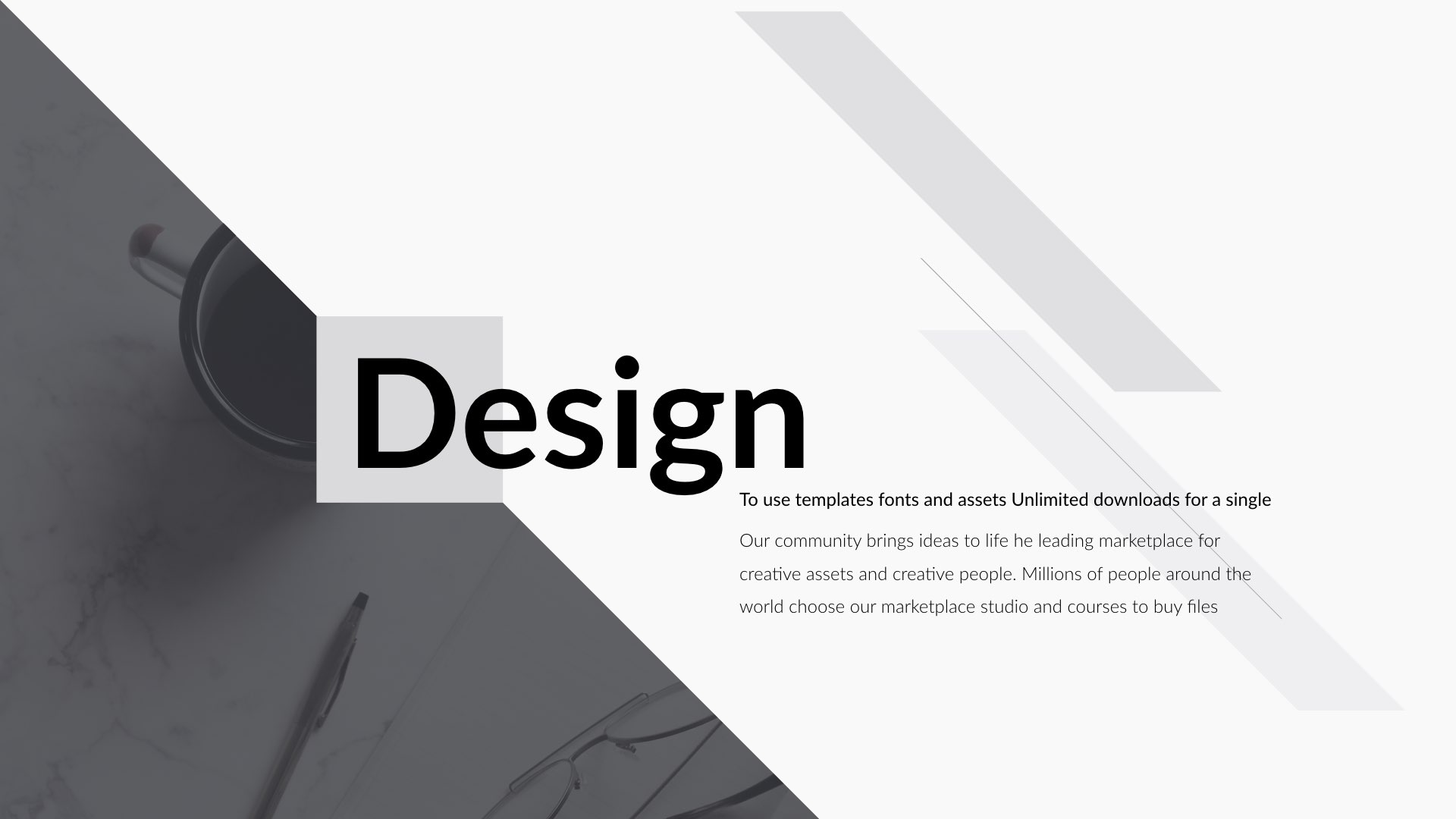 clean powerpoint template