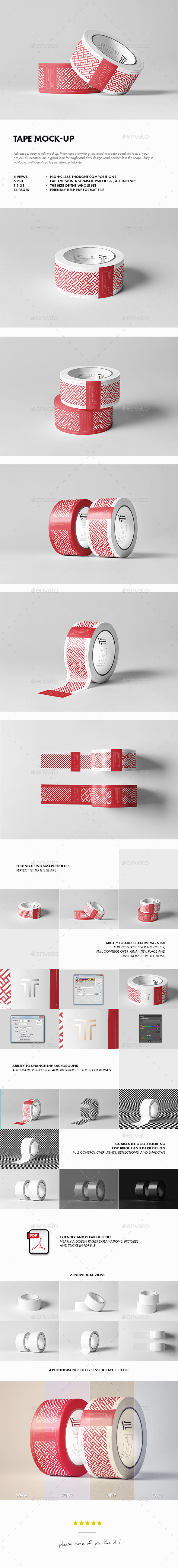 Duct Tape Mock-up - Miscellaneous Product Mock-Ups
