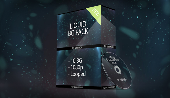 Liquid Animated Backgrounds Pack