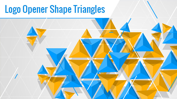 Logo Opener Shape Triangles