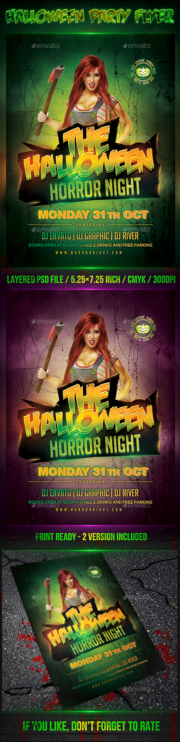 Halloween Party Flyer 2016 - Clubs & Parties Events