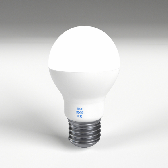 LED - Fluorescent light bulb lamp 2 - 3DOcean Item for Sale