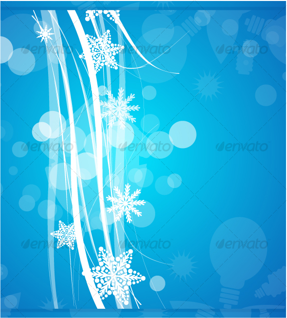 Blue Christmas background - Christmas Seasons/Holidays