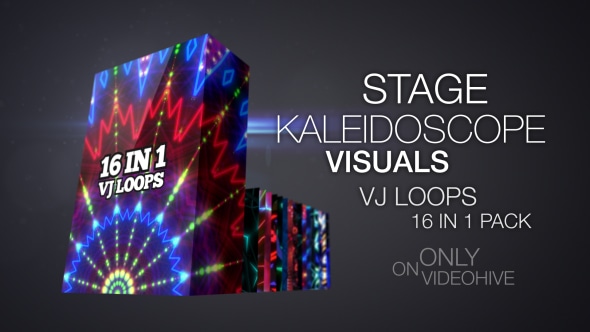 Stage Kaleidoscope Visuals Pack