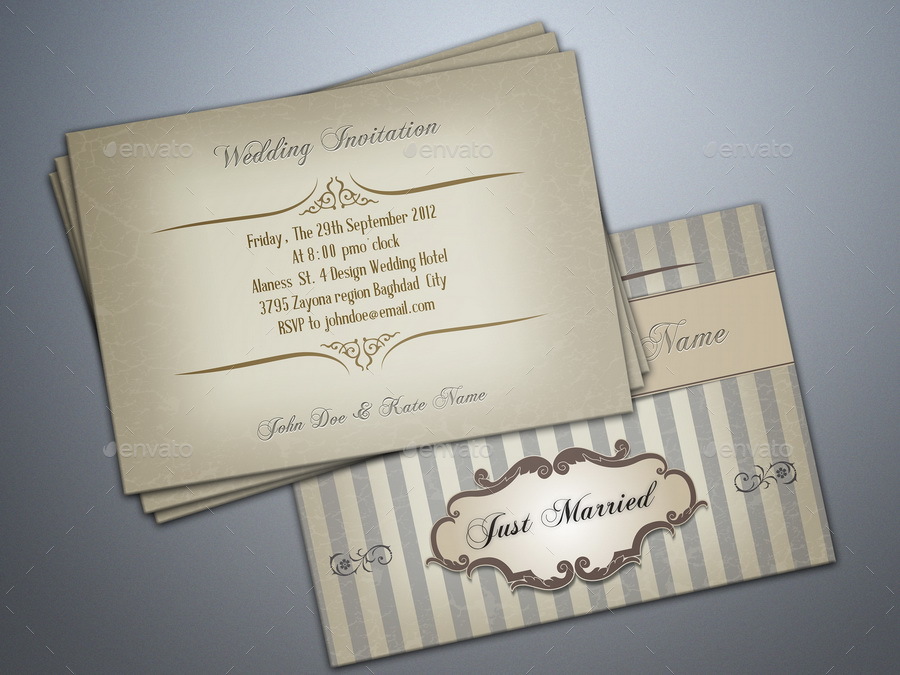Wedding Invitation Vol.6 by OWPictures | GraphicRiver