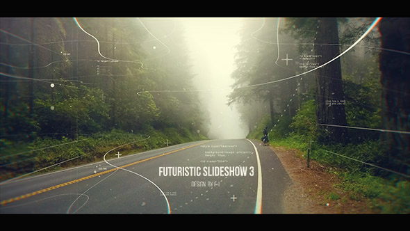 Futuristic Slideshow 3 - VideoHive 17919547