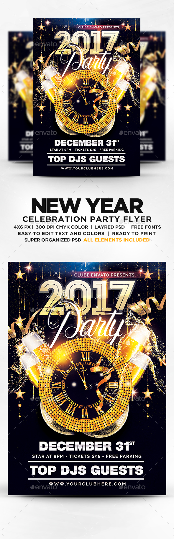 New Year Party Flyer